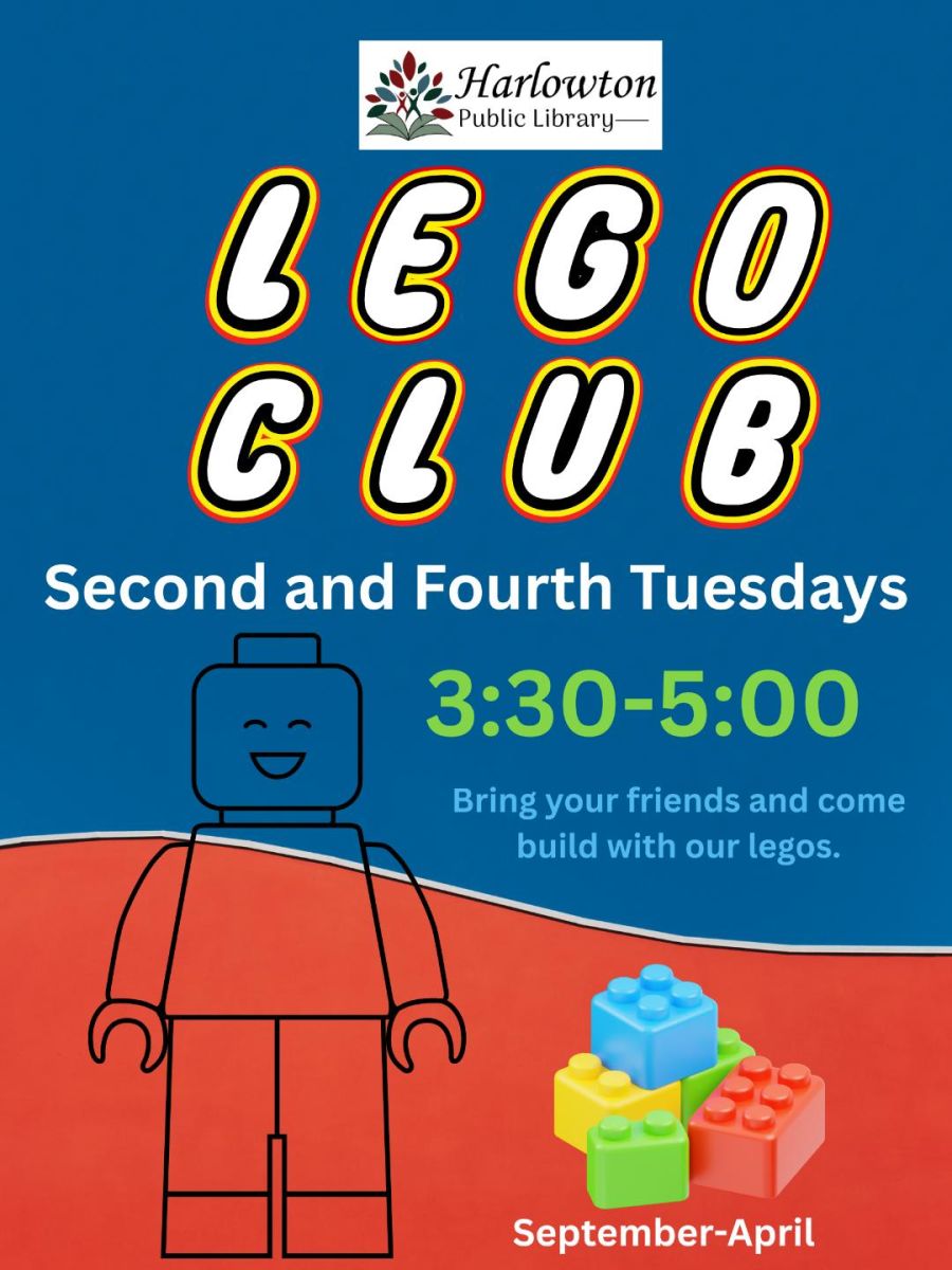 Lego Club, 2nd & 4th Tuesdays 3:30-5:00pm